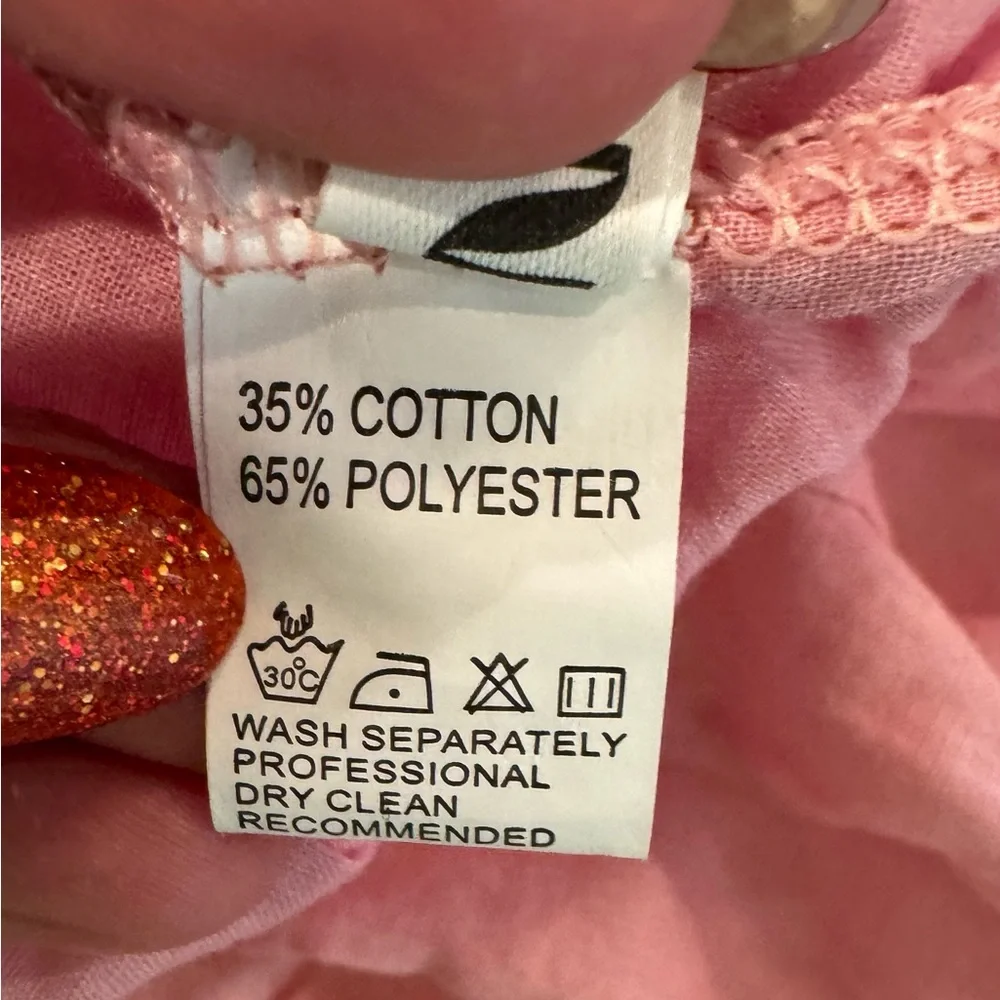 Unbranded Pink Tiered Tulle Dress for Little Girls Sz 7 (130)